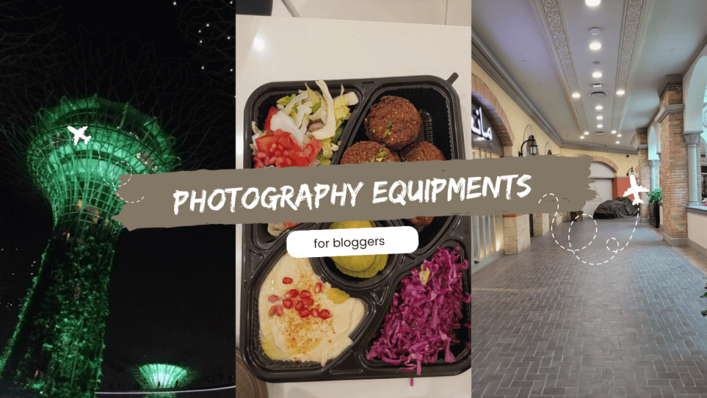 Photography equipment I use to shoot my content. Free&nbsp;Guide